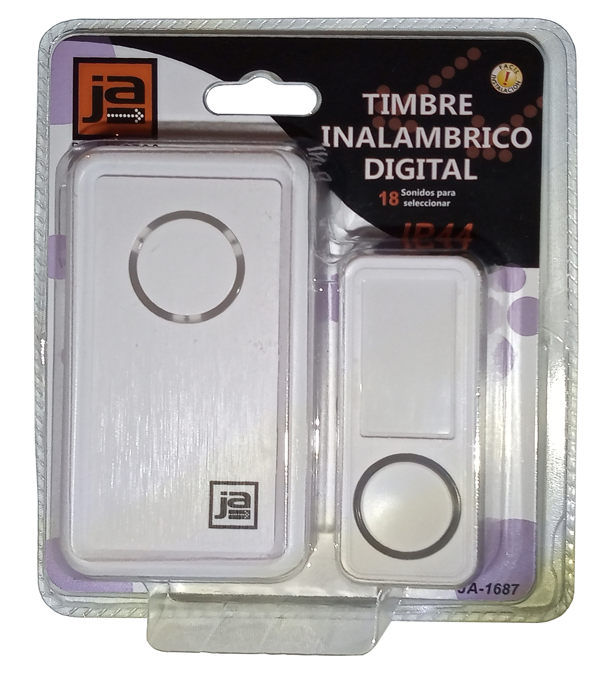 EUKI Timbre inalámbrico interior para J7/J9/J10/MR04 CloudEdge cámara de  timbre inalámbrico, soporte con batería o USB alimentado